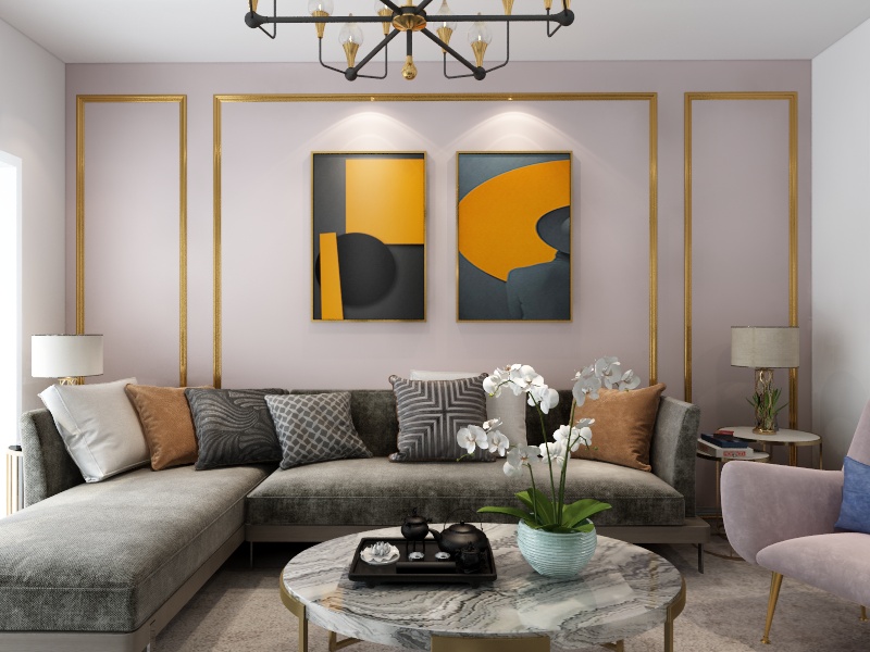 Oldfriends-北丽园九街一吉小姐雅居-装修设计方案