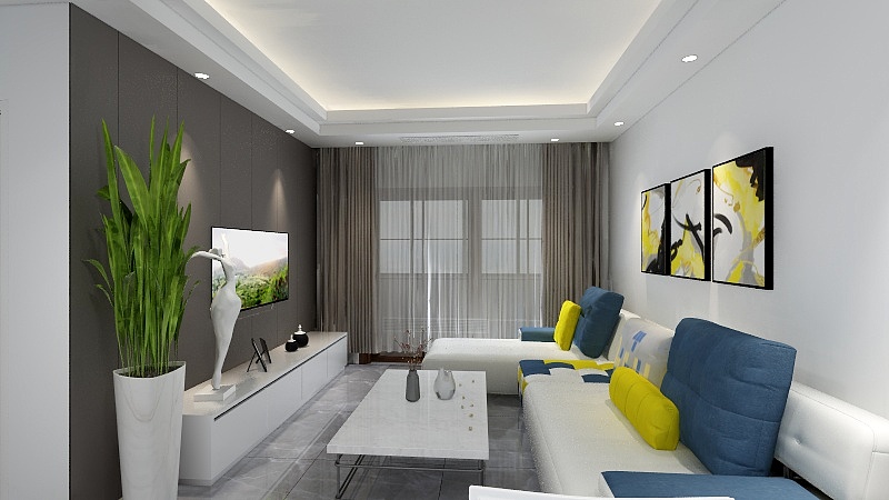 谁家小可爱-5栋01户型-装修设计方案