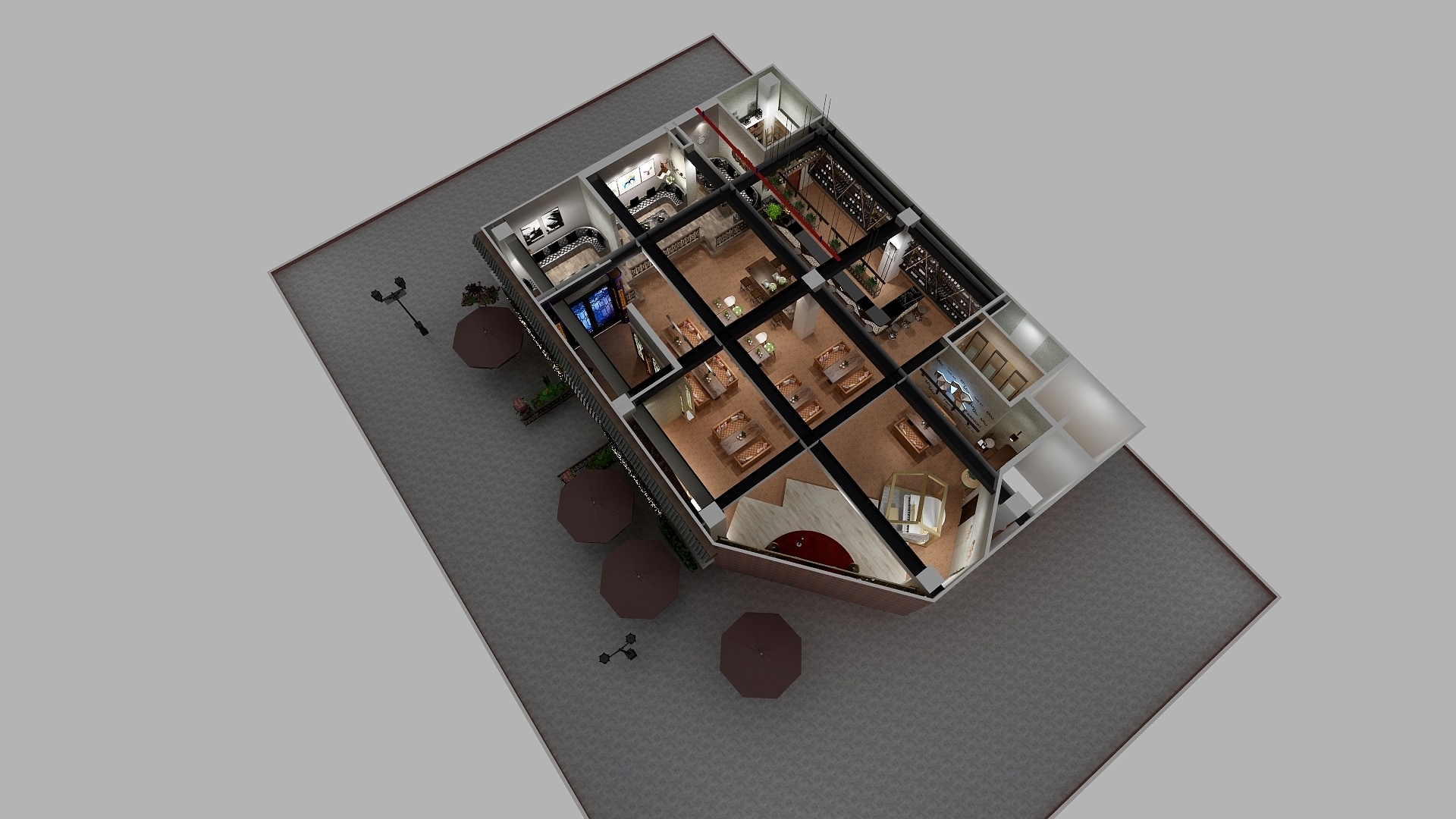 郑立夫MorningStar-一家咖啡馆-装修设计方案