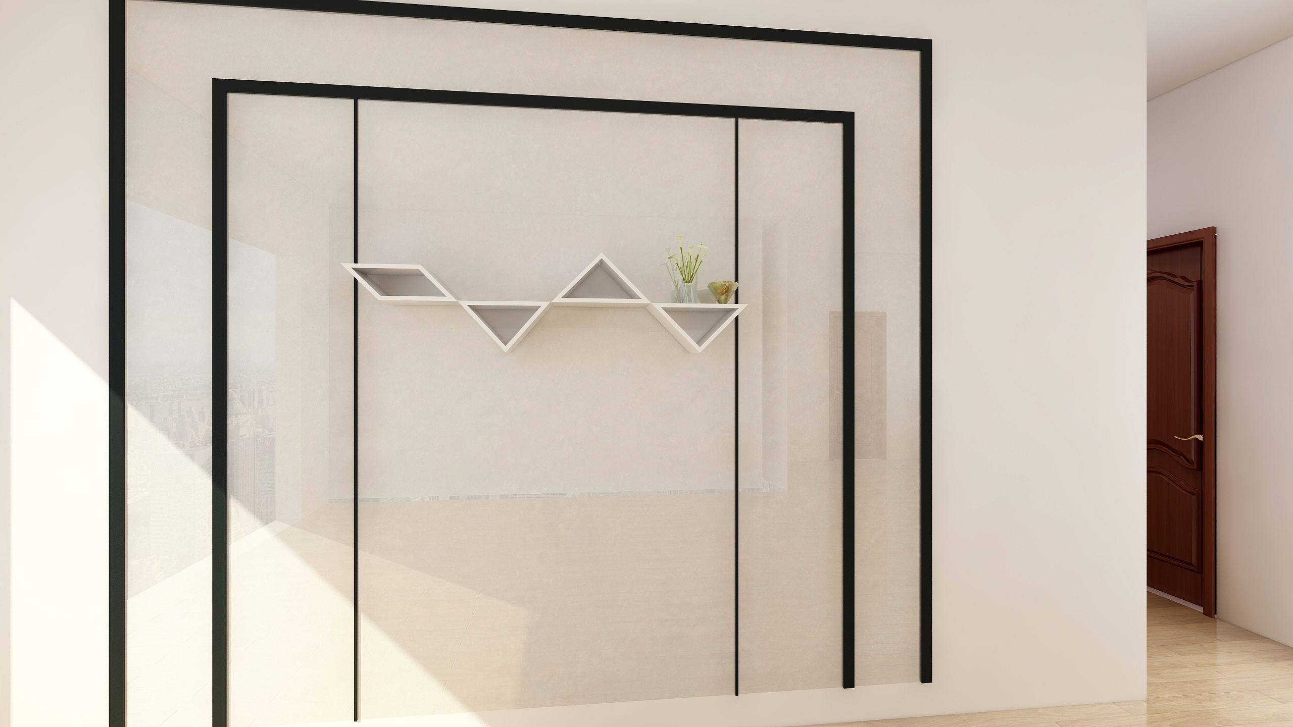 卢文忠-龙湖公馆5#503现代-北欧式-装修设计方案