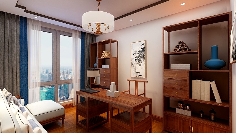 宜春鲁班装饰-君悦国际1-2-501卢总(新中-装修设计方案