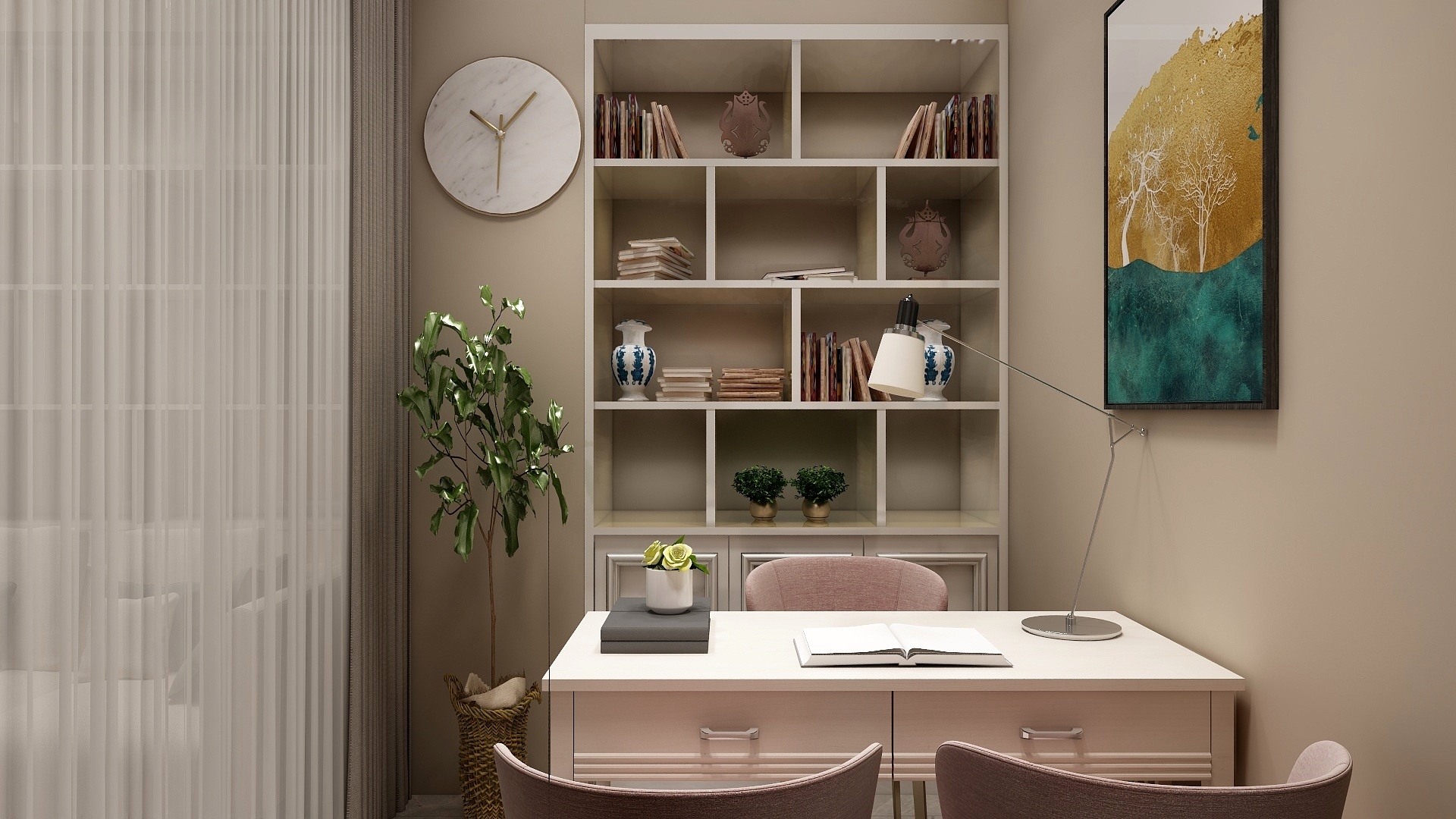 沐毎-兰妍美容中心-装修设计方案