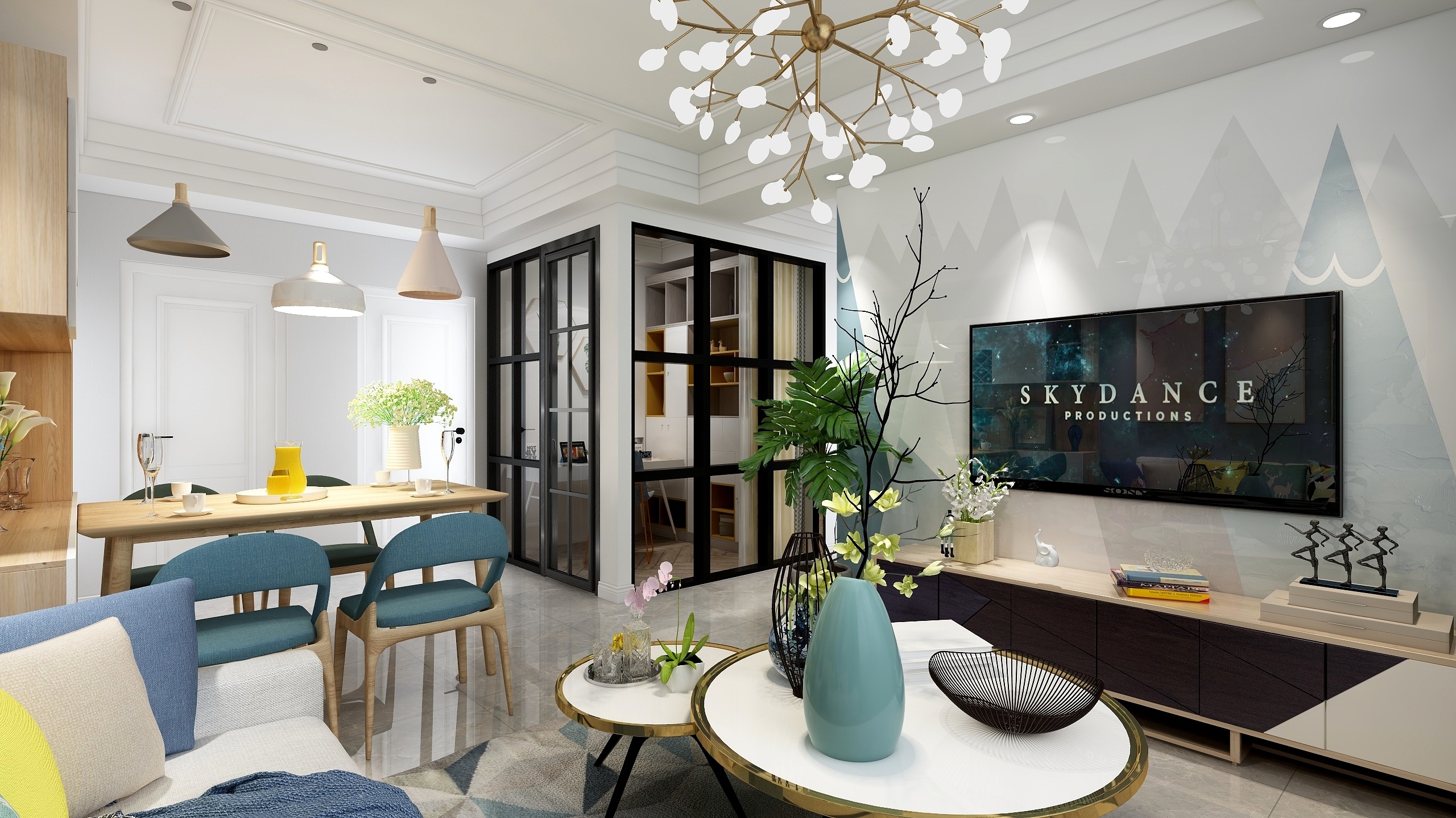 IKEA客服中心阿飞-新安花苑五期7-1401(2)-装修设计方案