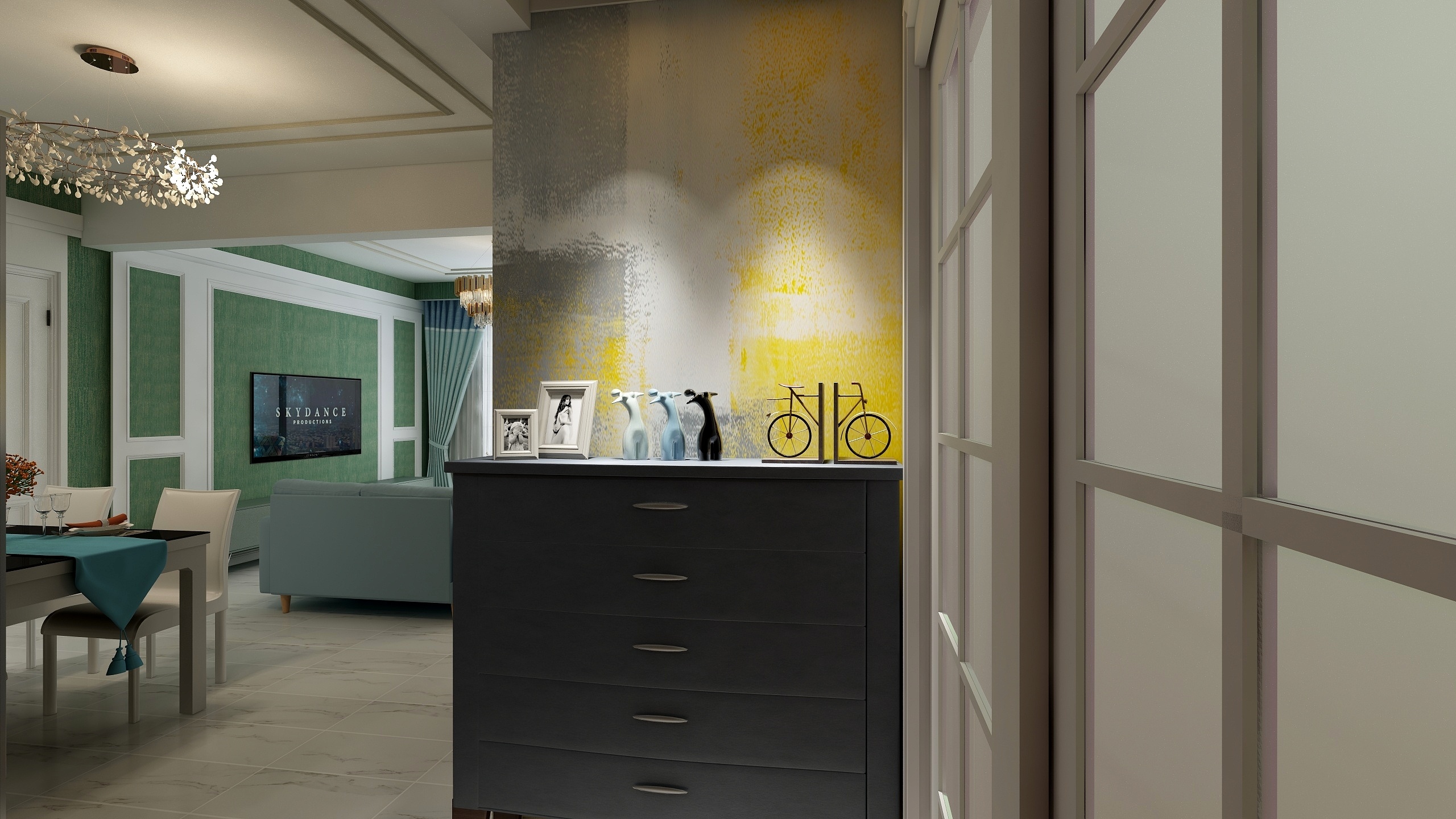 巩鑫-盛世花园两室-装修设计方案