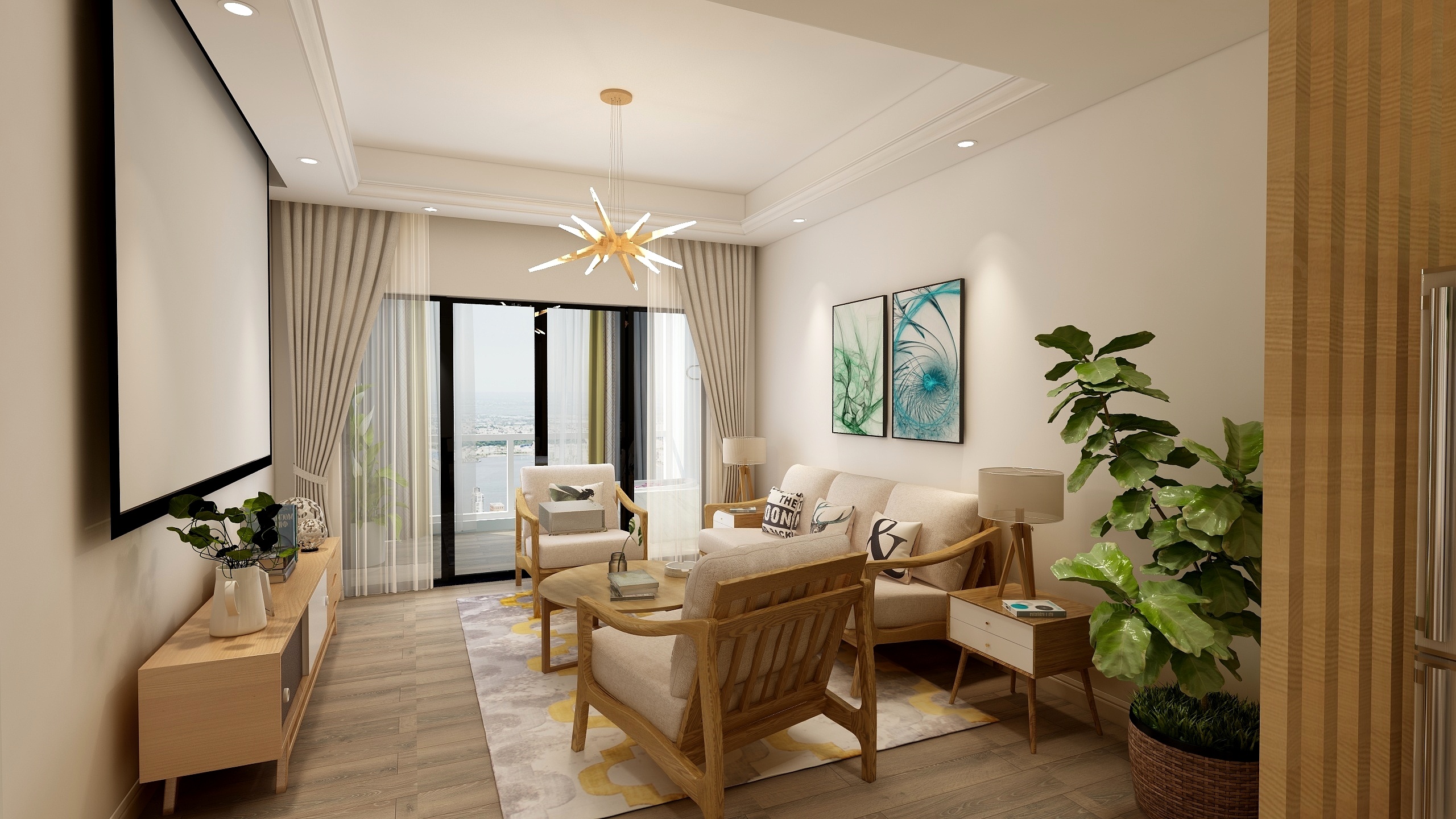 简意空间设计-翡翠华府-装修设计方案