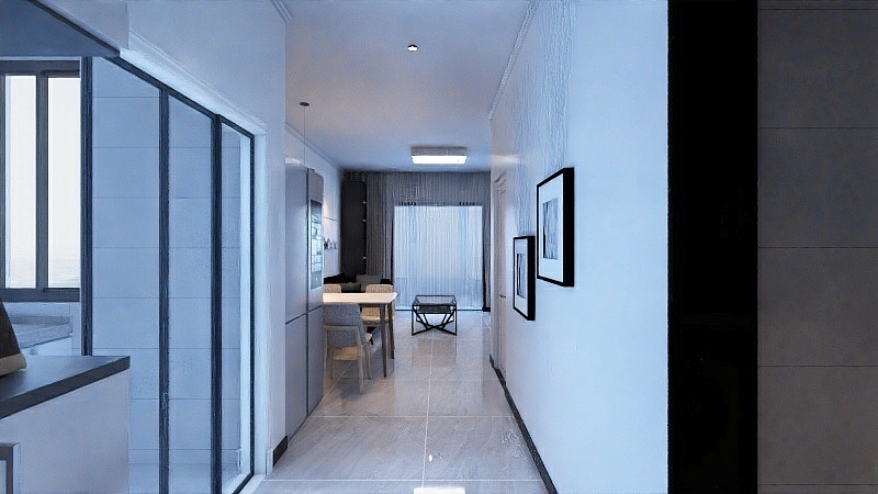 以德胡人-方女士中端九如居-装修设计方案