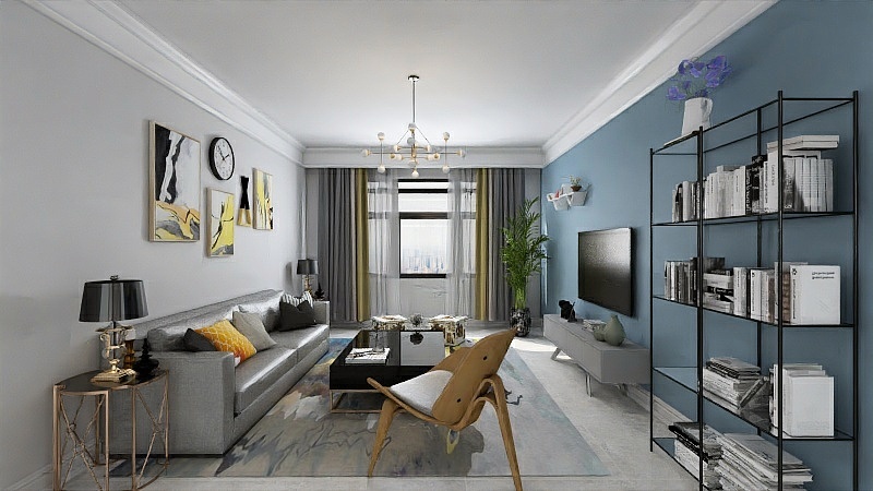 冰亦小达人婷宝贝-银川永泰城7号、8号L户三室两厅123平米户型图-装修设计方案