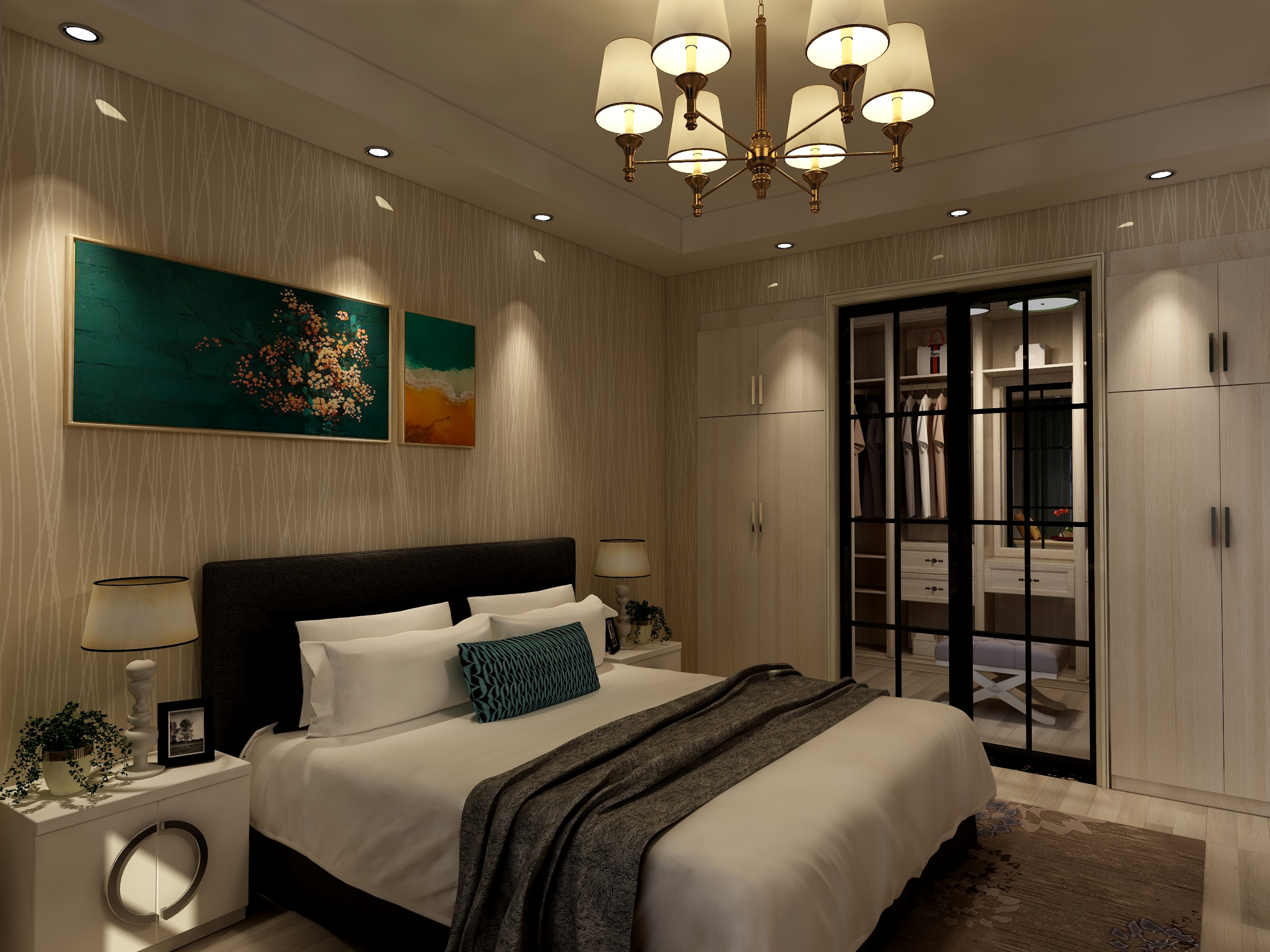 爱尚佳装饰设计-盛世沂城三楼-装修设计方案