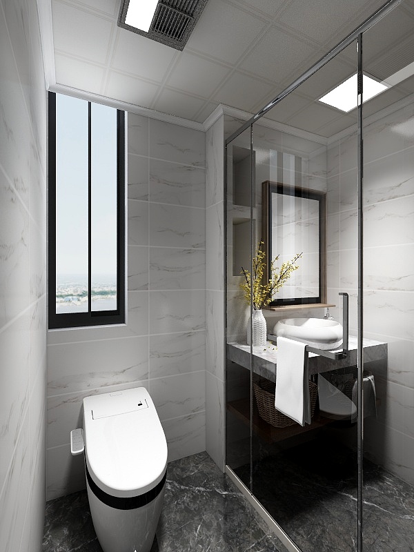 思维鲸设计-景瑞阳明谷优山15-1-1703-轻奢现代港式-装修设计方案