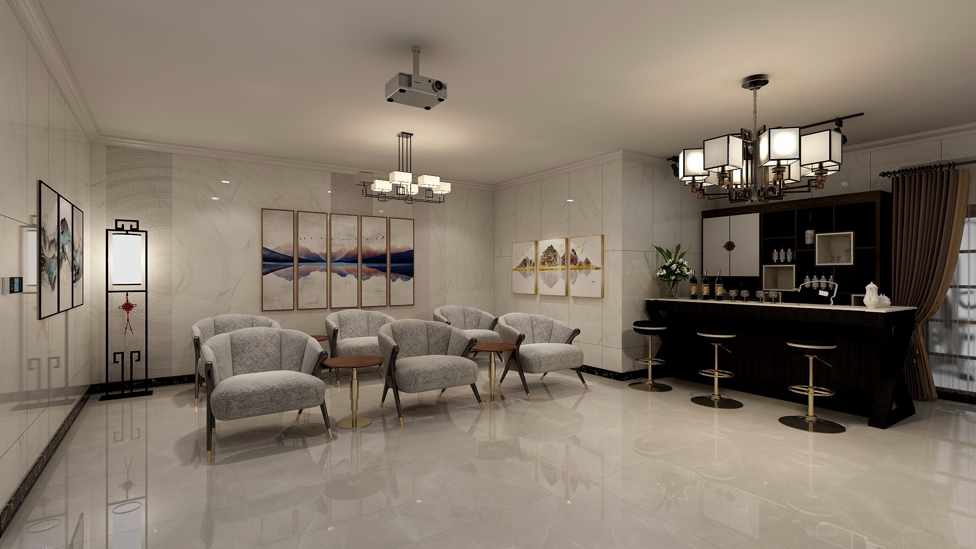 叶宇斌-别墅-装修设计方案