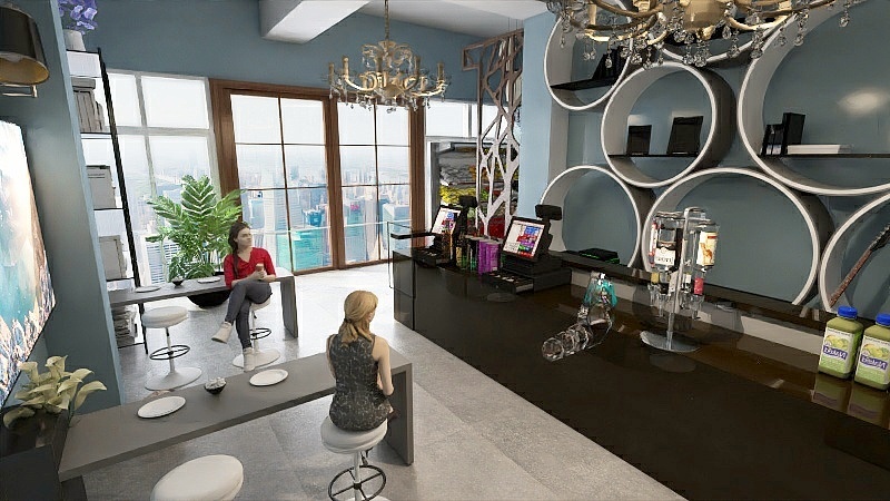 黄峰-直套商店户型图-装修设计方案