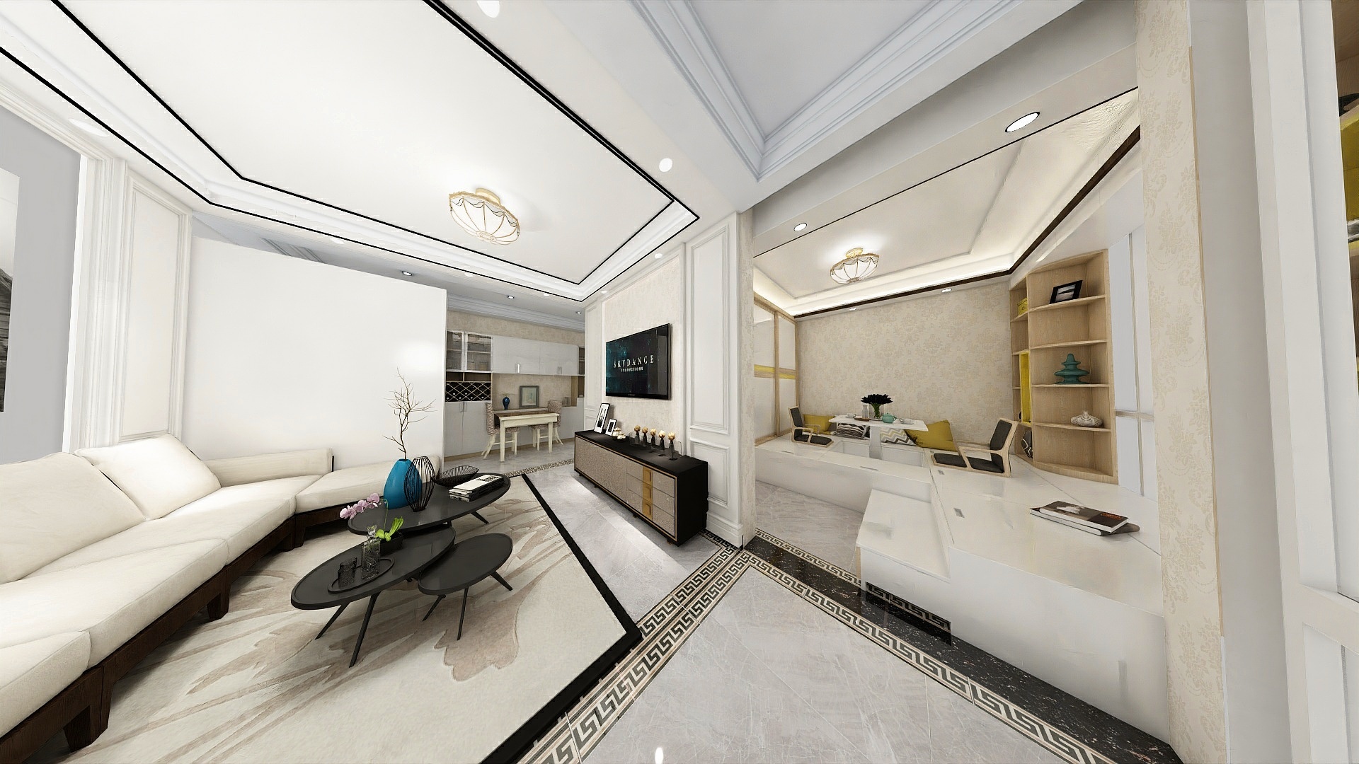 o刀光剑影o-天鹅堡G40-1-504-装修设计方案