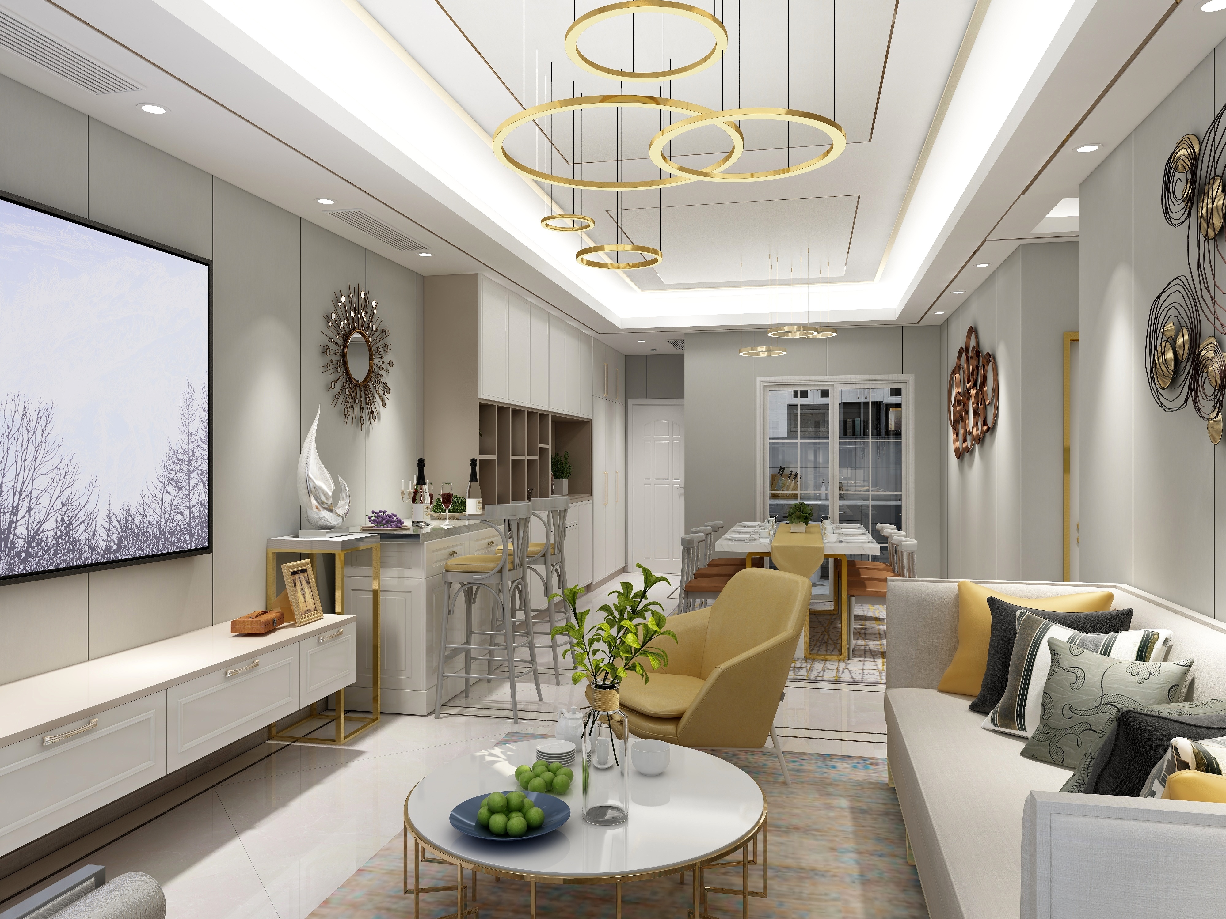 王学林-陈兰软装风格作业--现代轻奢--蕴-装修设计方案