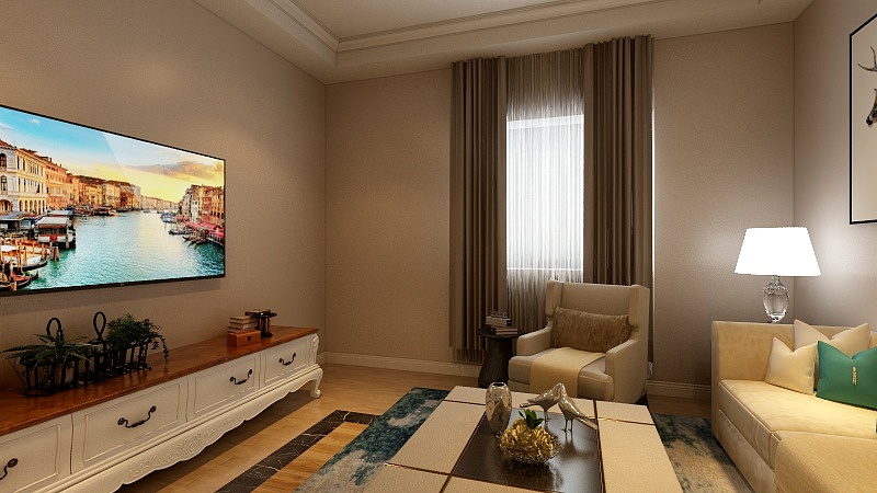 A0設計虫-宝鼎世嘉80.00㎡1#2#D户型2室2厅-装修设计方案