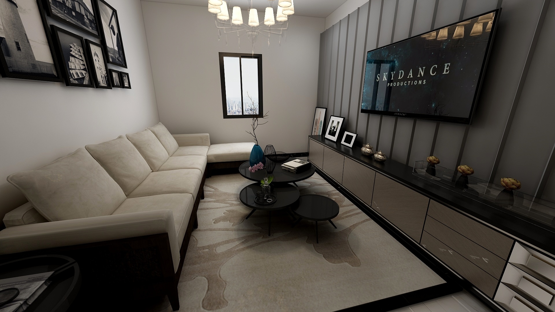 来日方长-89平方两室一厅-装修设计方案