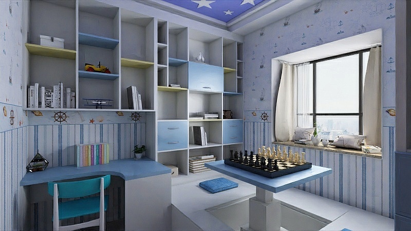 186****6755tDNX-儿童房榻榻米-装修设计方案