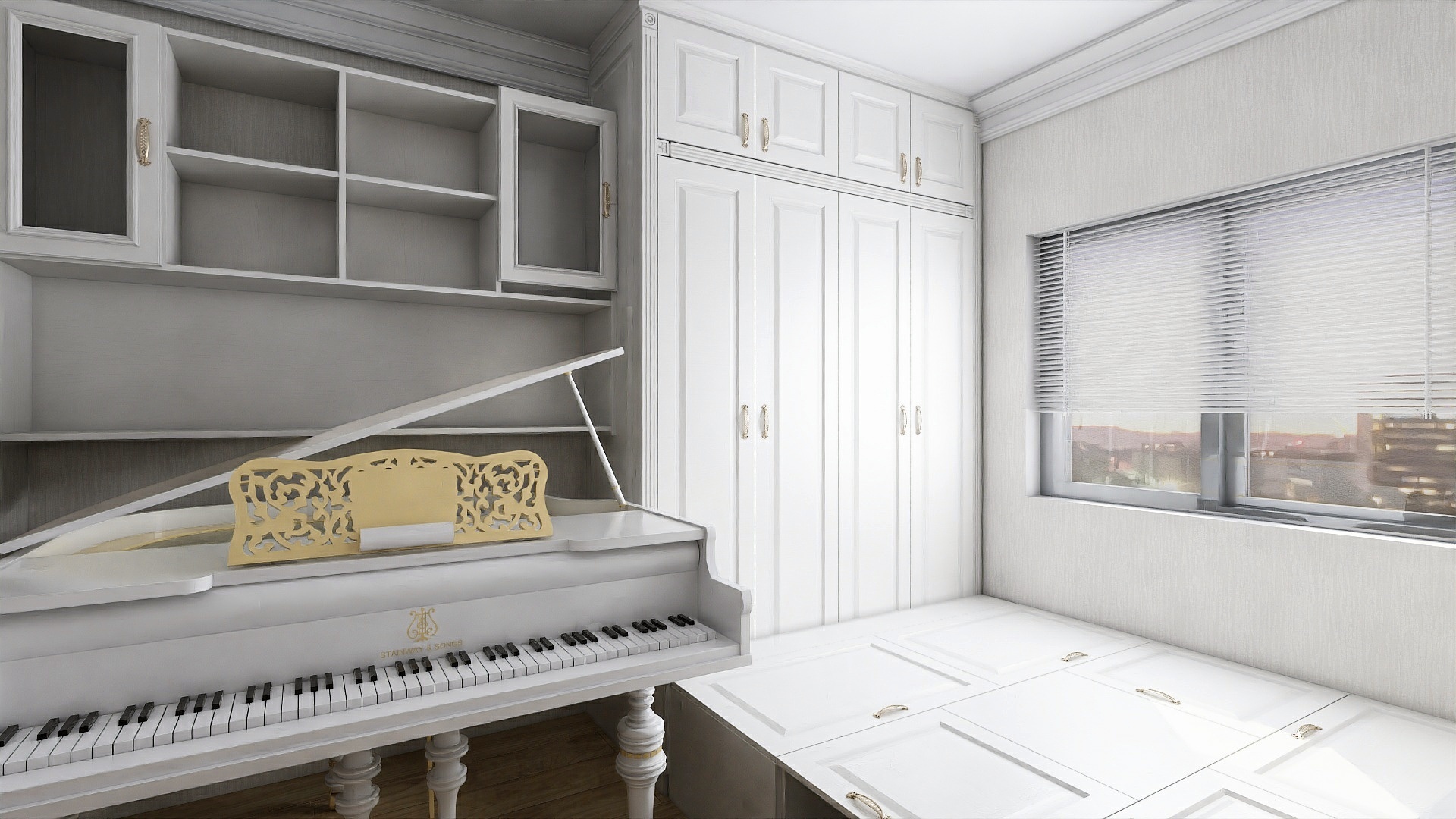 美居装饰史小龙-世贸广场143.00㎡8#户型-装修设计方案