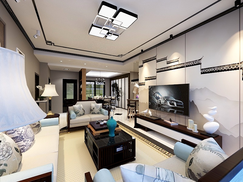 罗吉宇-医科大教区90多平米户型)-副本-装修设计方案