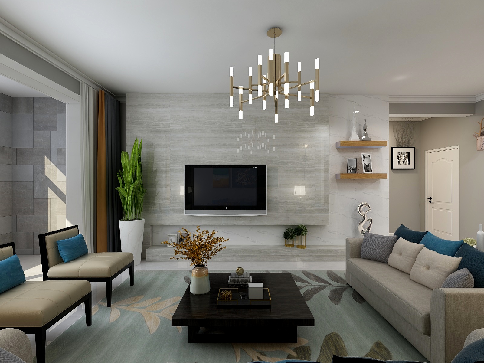 佑琛设计-鲁商国际1楼-副本-装修设计方案