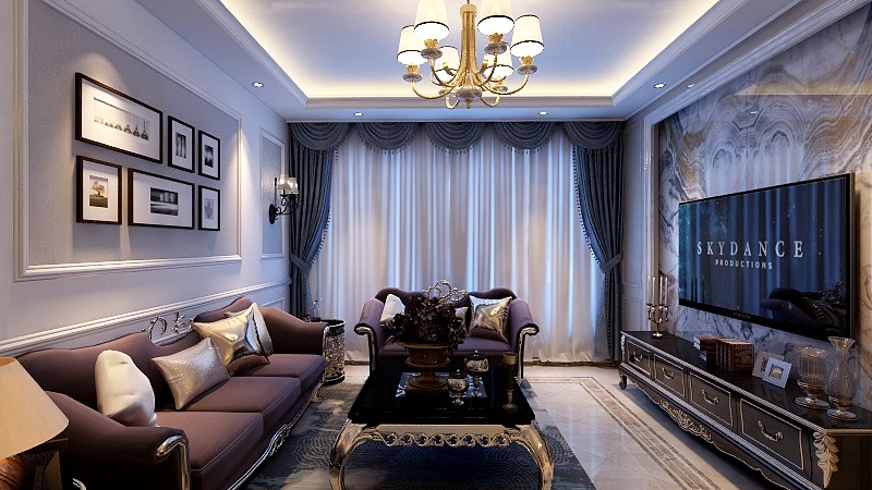 嘉创无限-简欧客餐厅-副本-装修设计方案