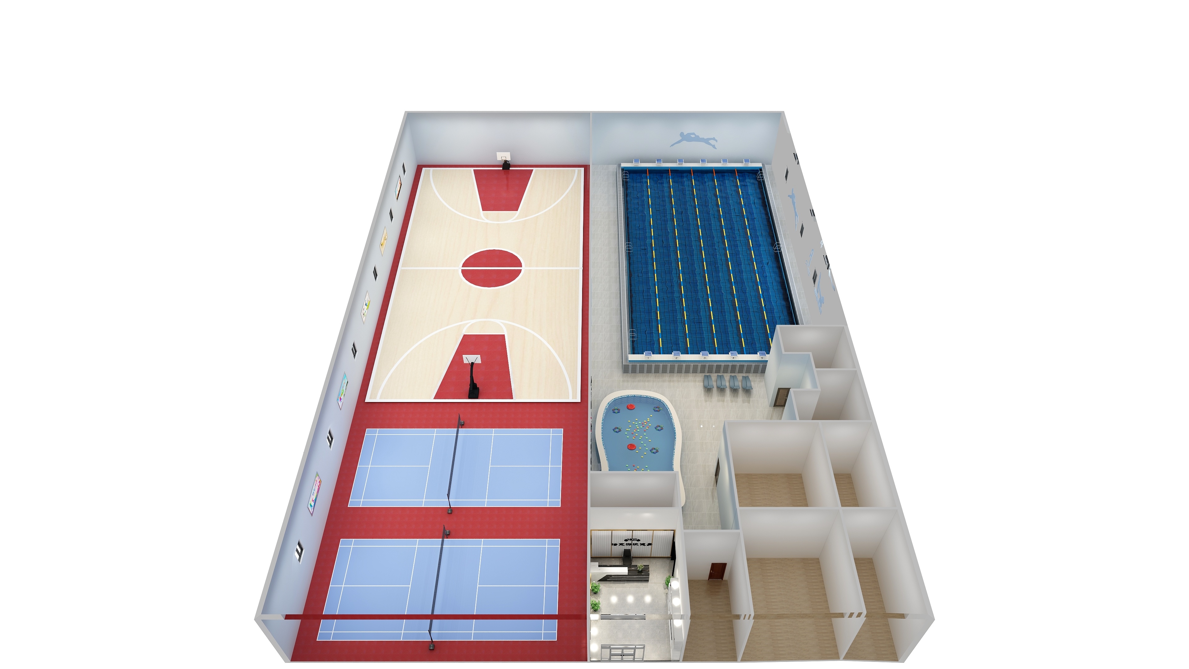 豪峰装饰mYu-浩克健身-装修设计方案