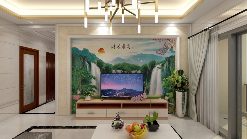 美祥饰家设计-云山雅墅43栋1001装修效果图