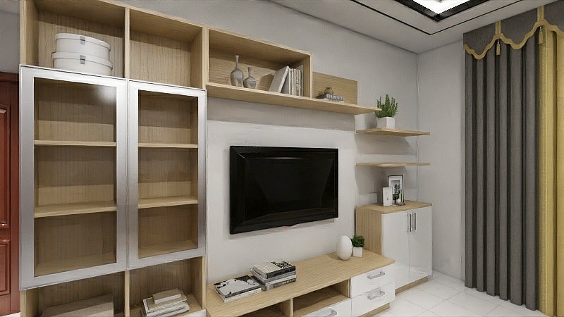 上善若水llVY-下窖林先生商住楼11层半层设计第9方案图-装修设计方案