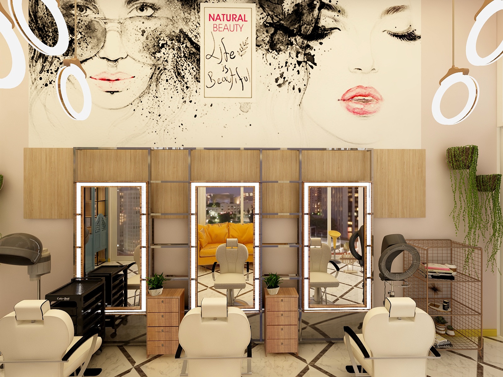 Anlita-邦德理发店（工装）-装修设计方案