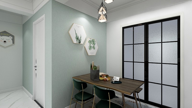 十三个桃子-华夏福庭黄阿姨设计方案效果图-装修设计方案