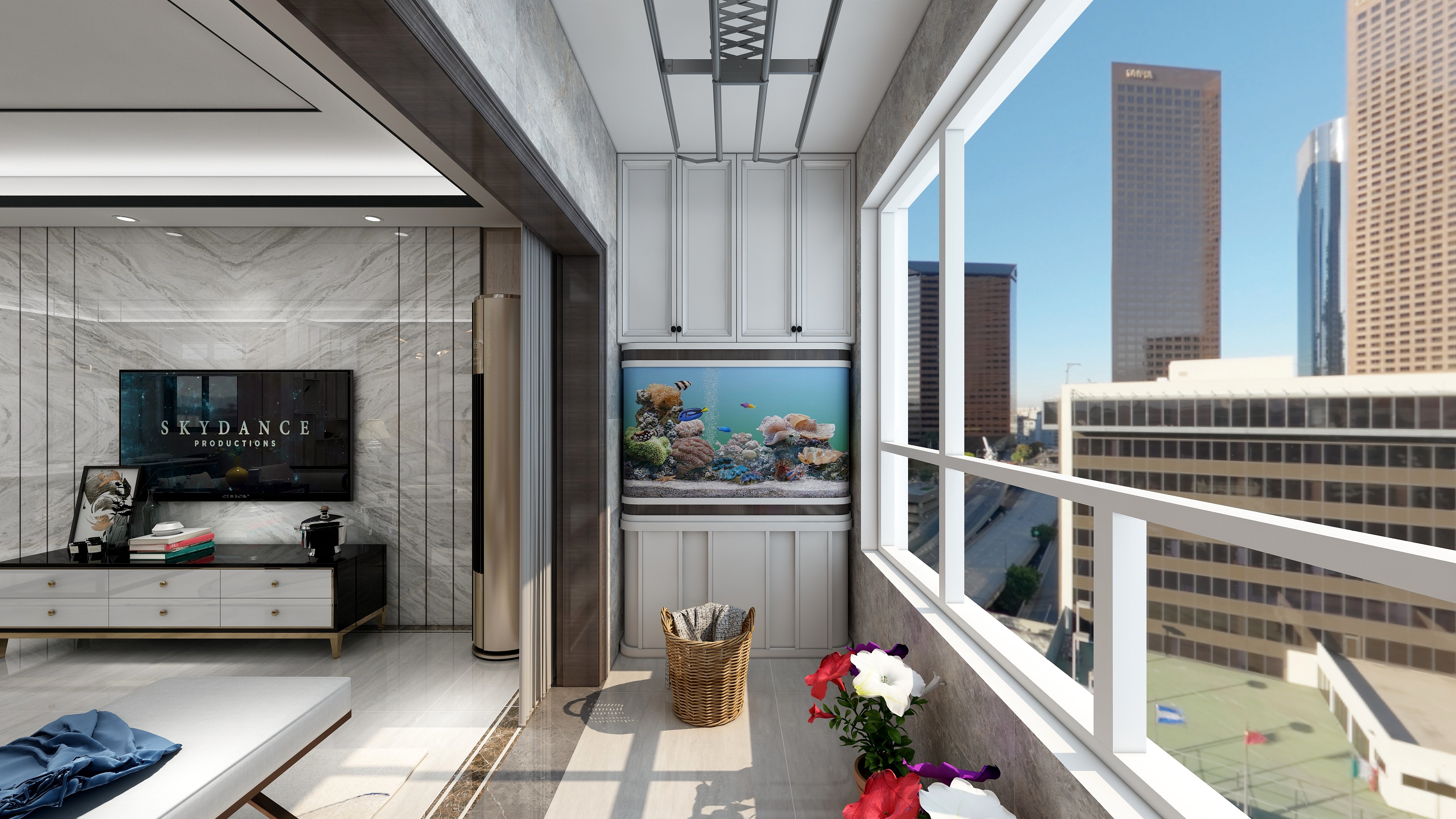 设计师丨胡月平-118㎡新中式两居装修效果图