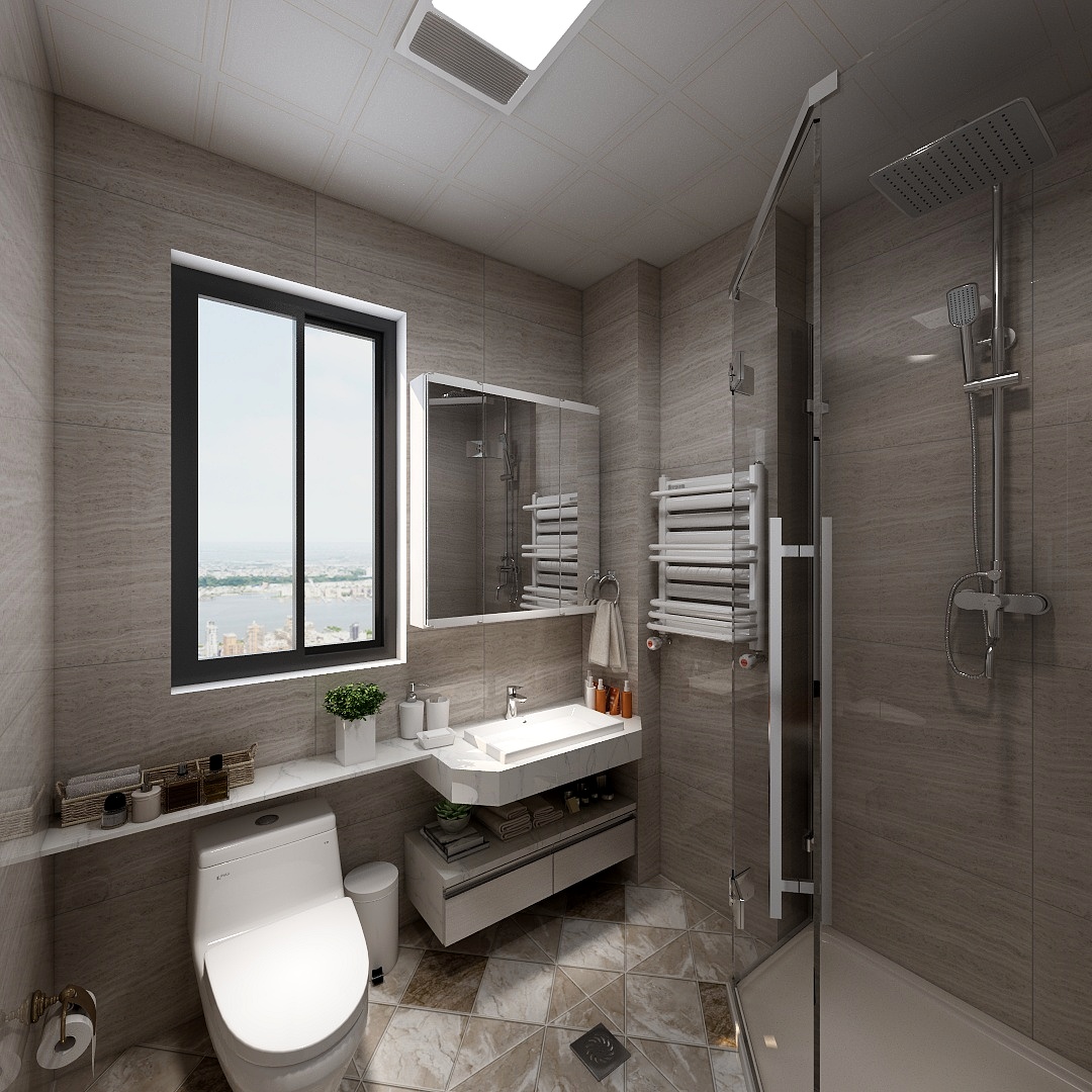 兰州设计师陈墨-银河国际张先生125-装修设计方案