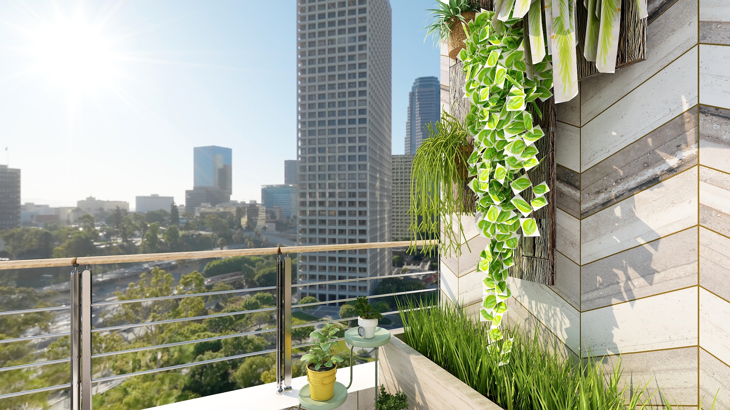 龙合装饰-童话一层露台装修效果图第4张