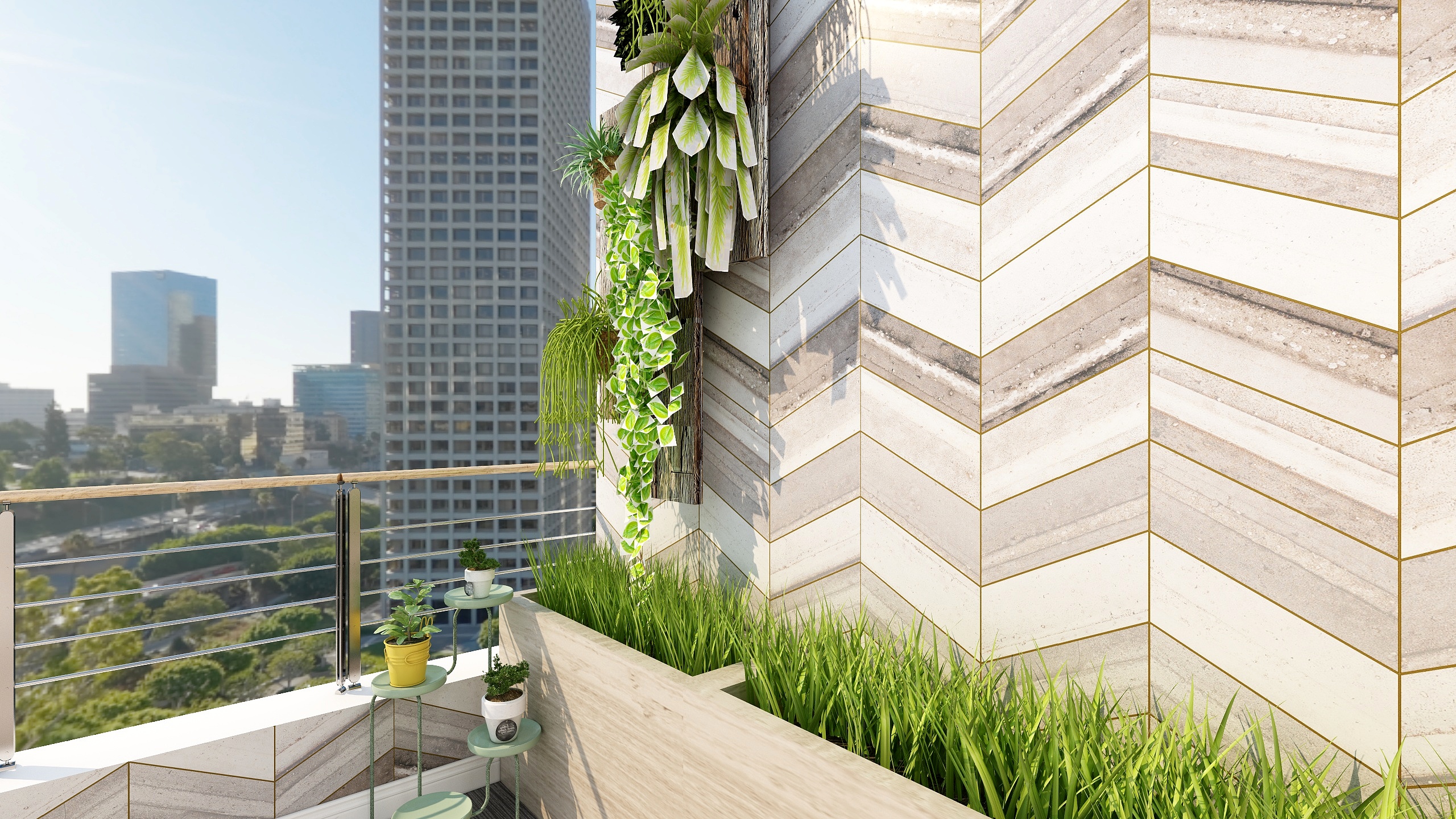 龙合装饰-童话一层露台装修效果图第5张