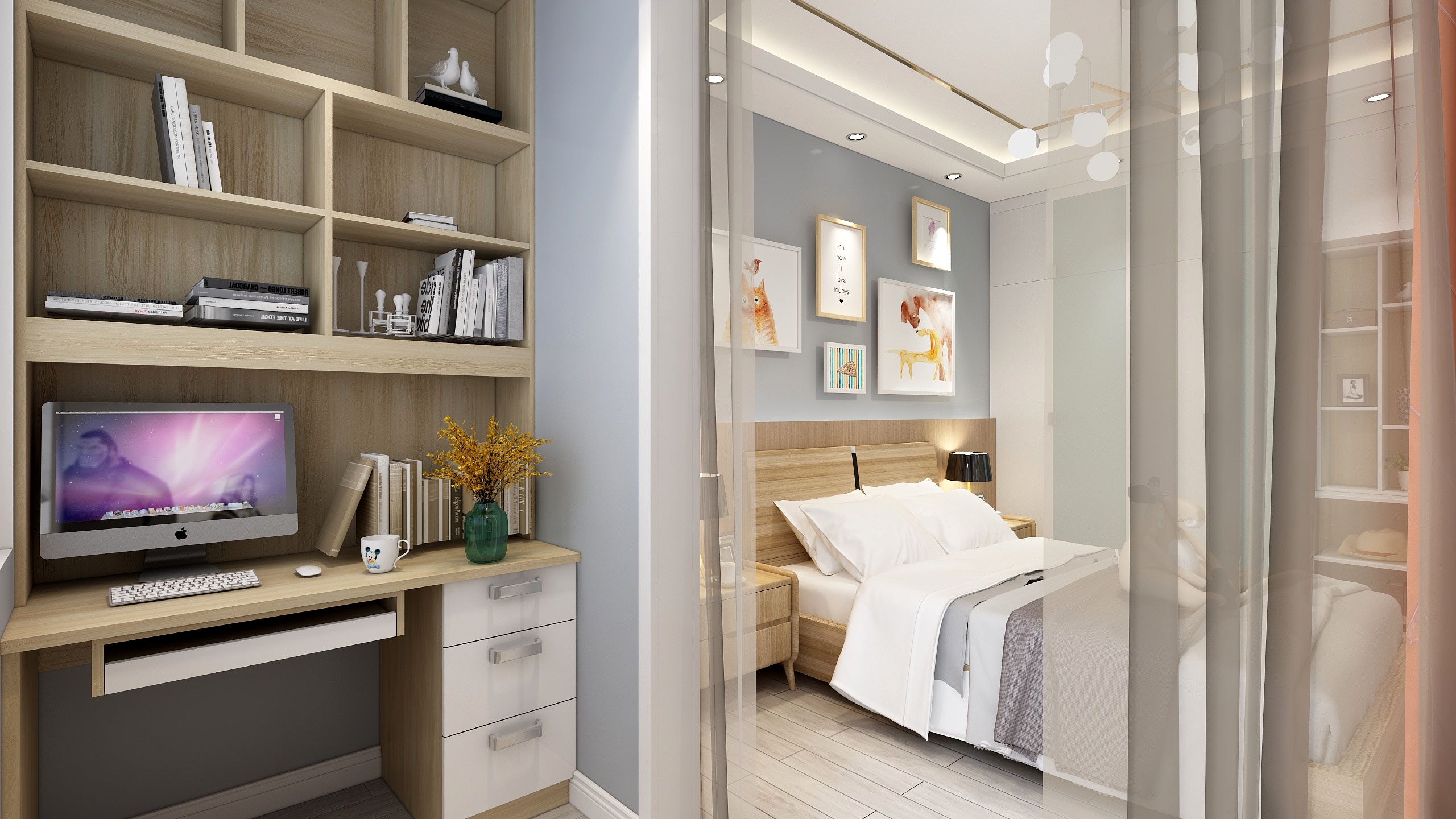 龙合装饰-童话一层阳台装修效果图第2张