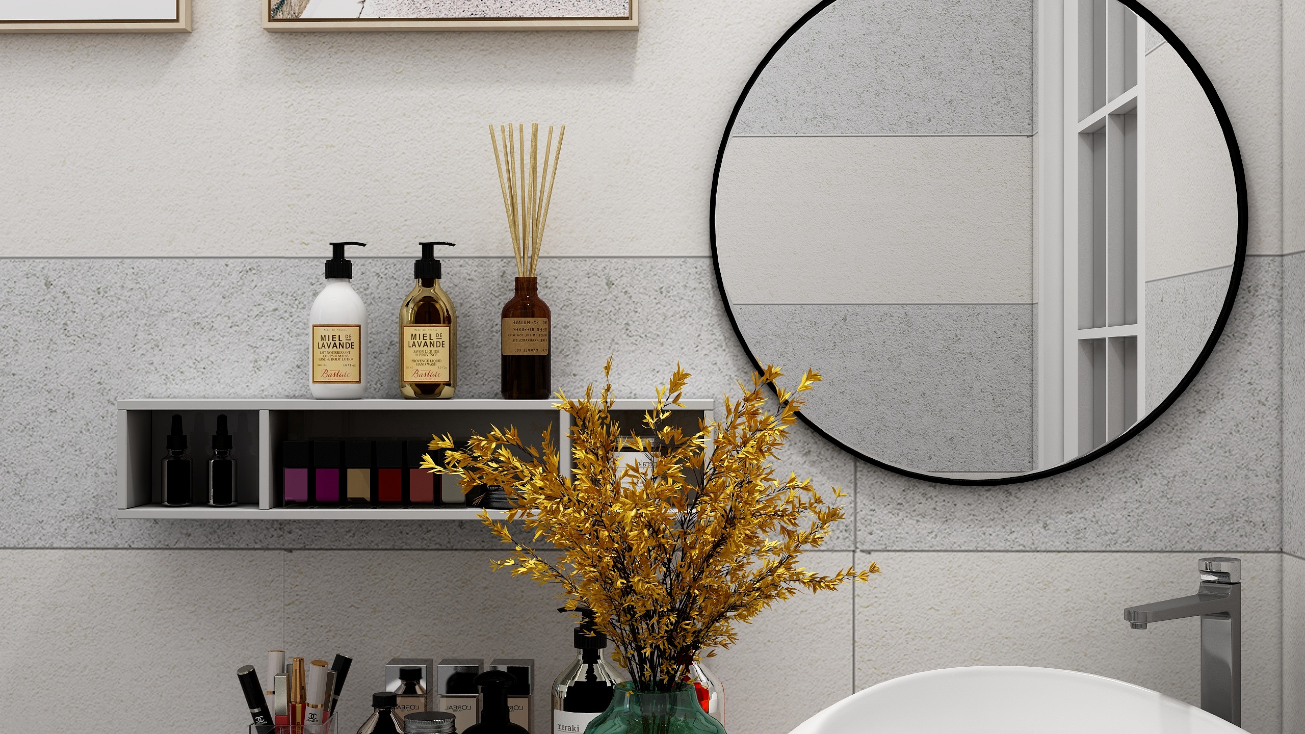 龙合装饰-童话一层卫生间装修效果图第1张