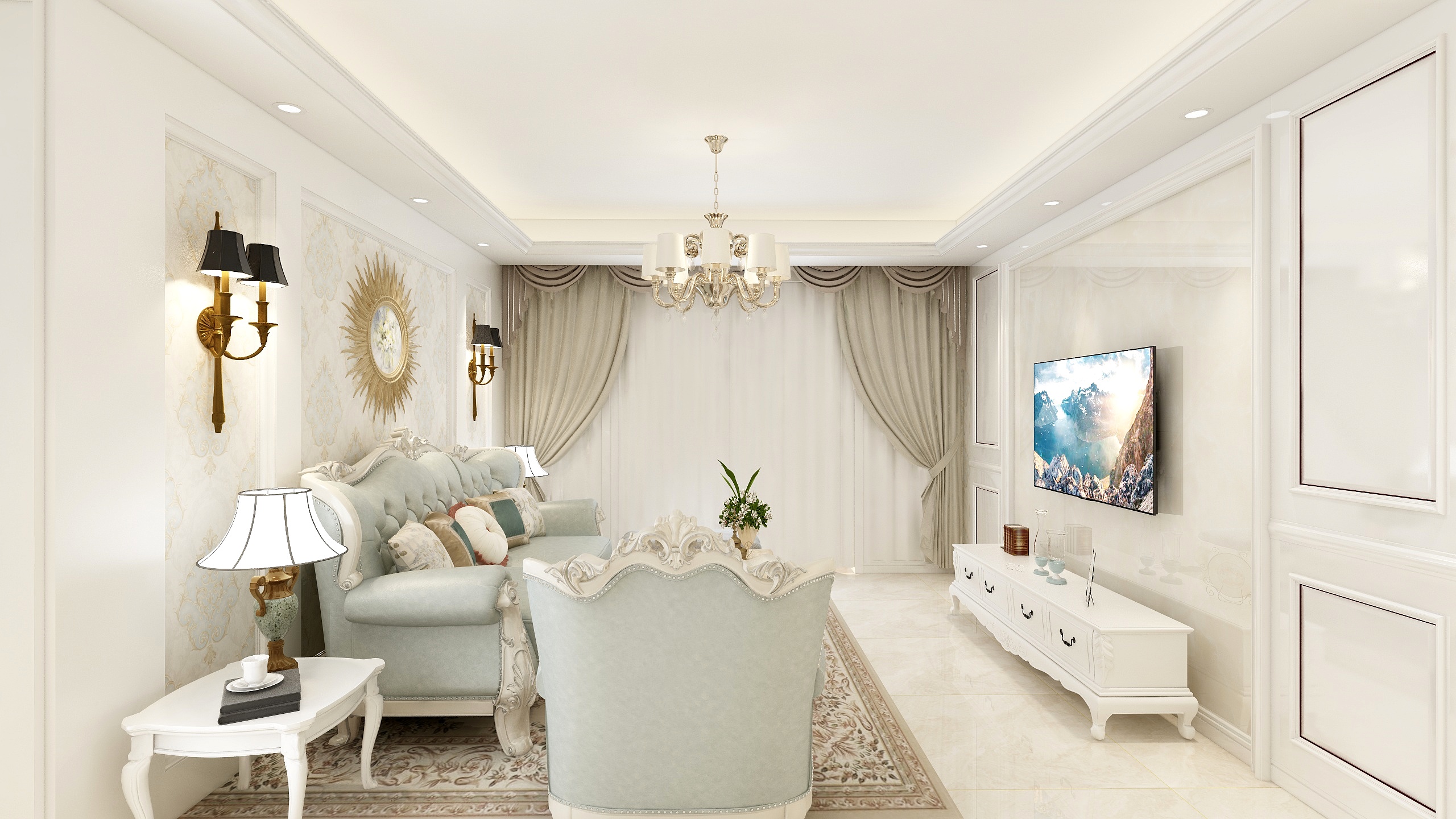 唐城-自然界云栖 效果图-副本-副本-装修设计方案