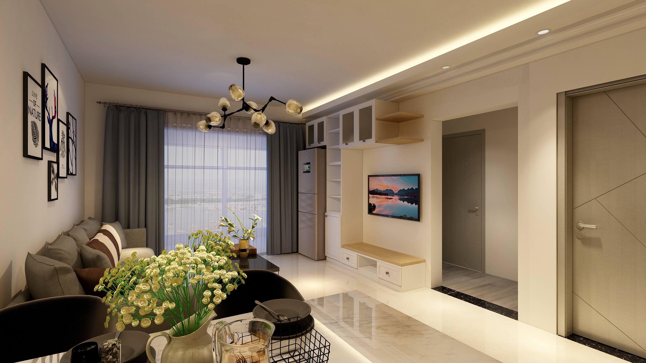 沫殇-6#2-3304庞女士雅居-装修设计方案