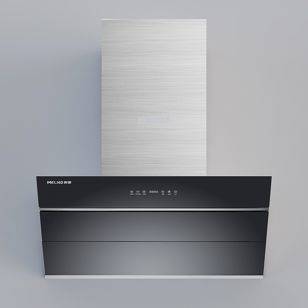 美菱CXW-250-ML20C油烟机3D模型