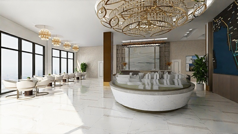 国子万佳-售楼部-装修设计方案