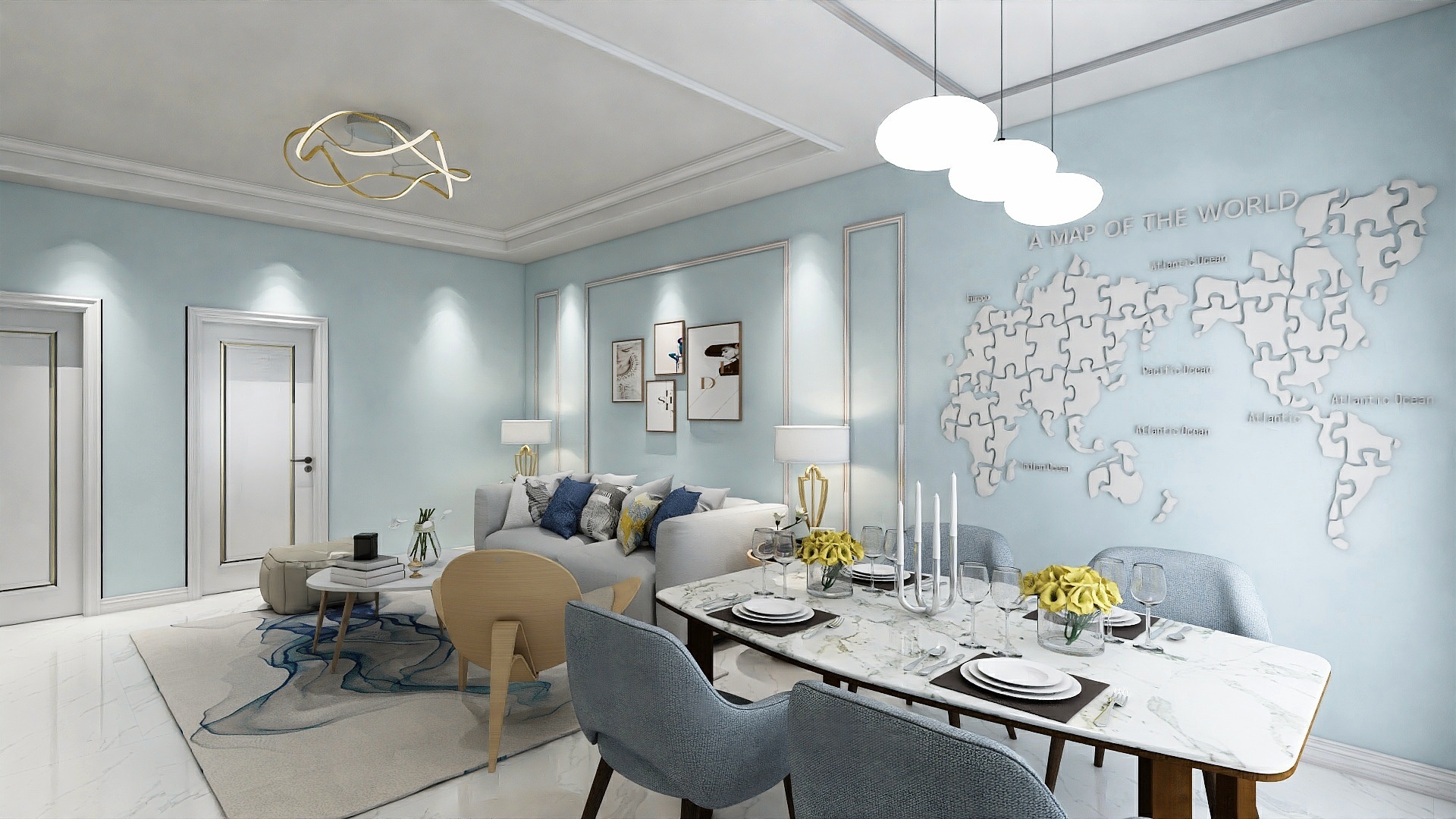 沐禾装饰设计工作室-泽福湾3号楼4单元-装修设计方案