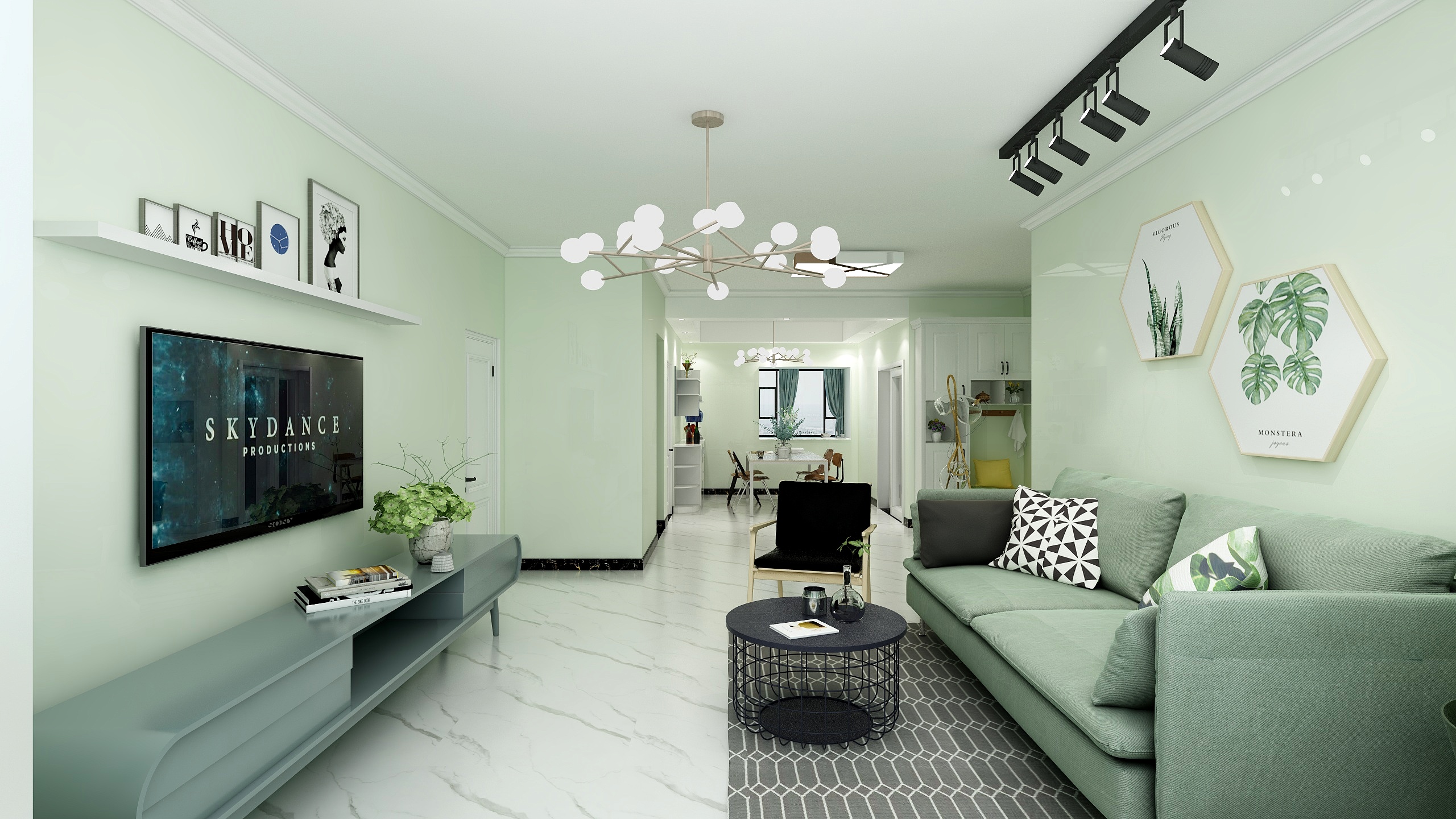 Yang-格兰春天-装修设计方案