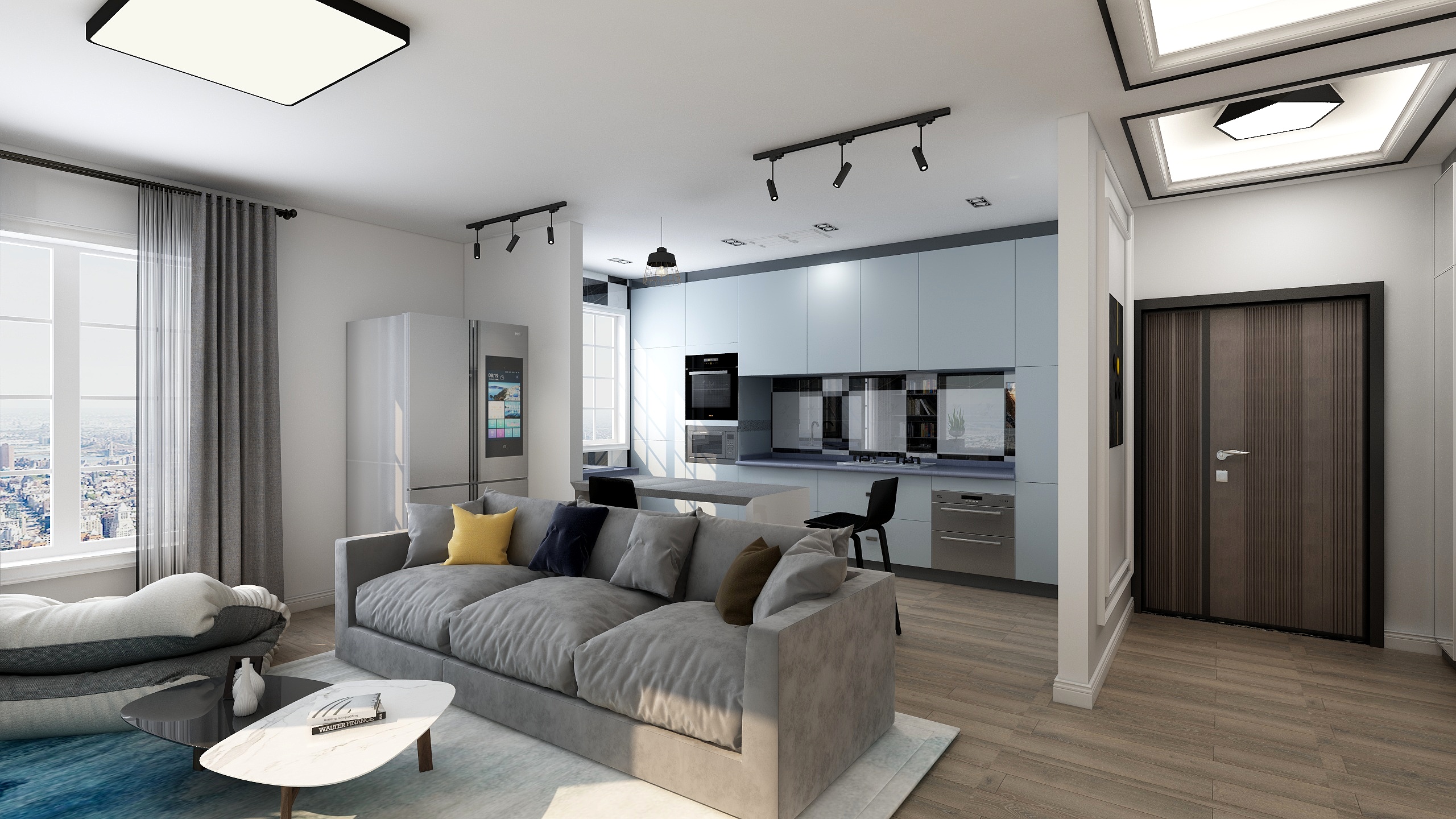 孔令峰-性冷淡风-装修设计方案