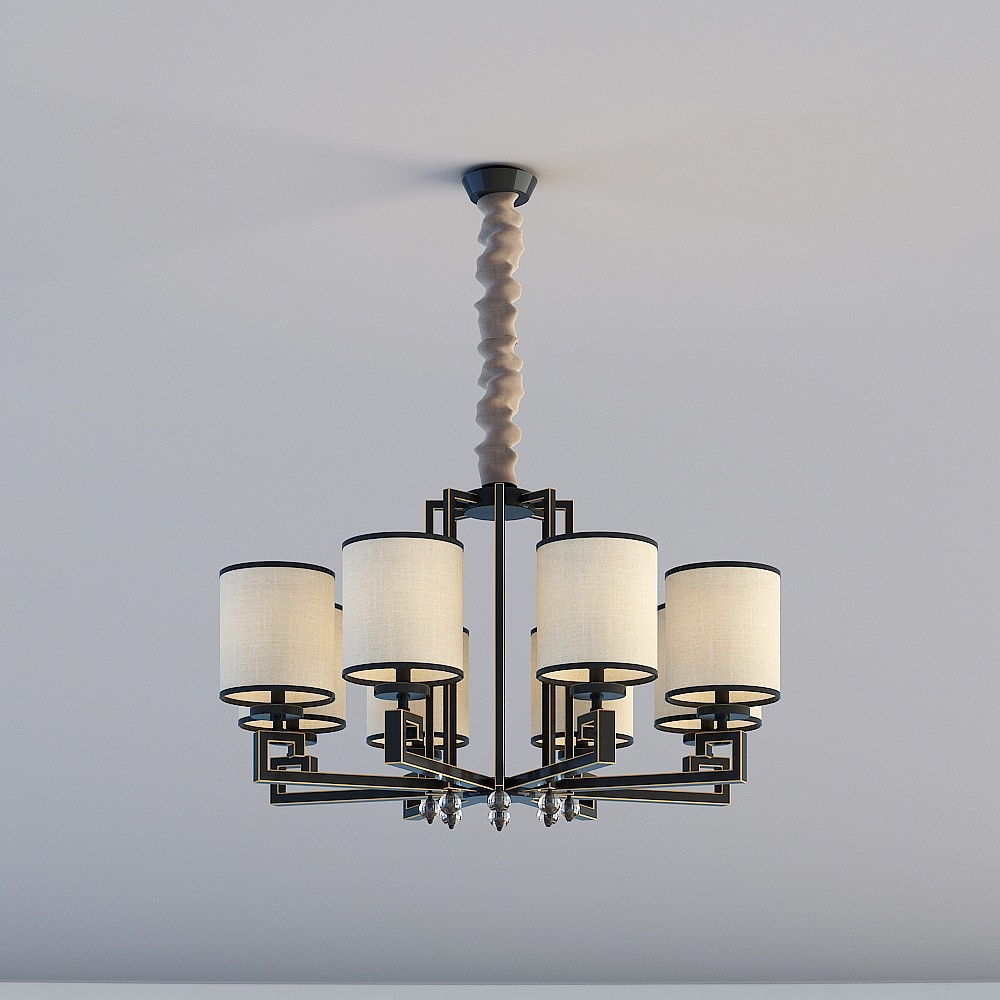 客厅吊灯3D模型