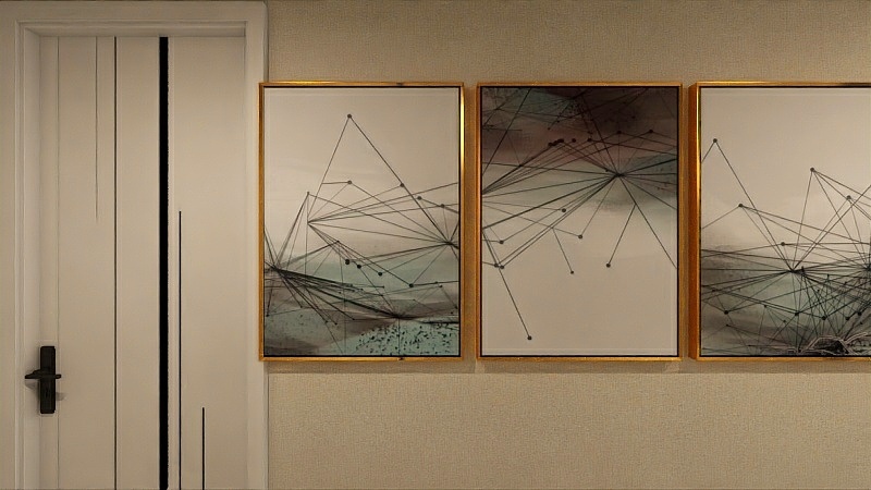 从一而终-平面施工图-装修设计方案