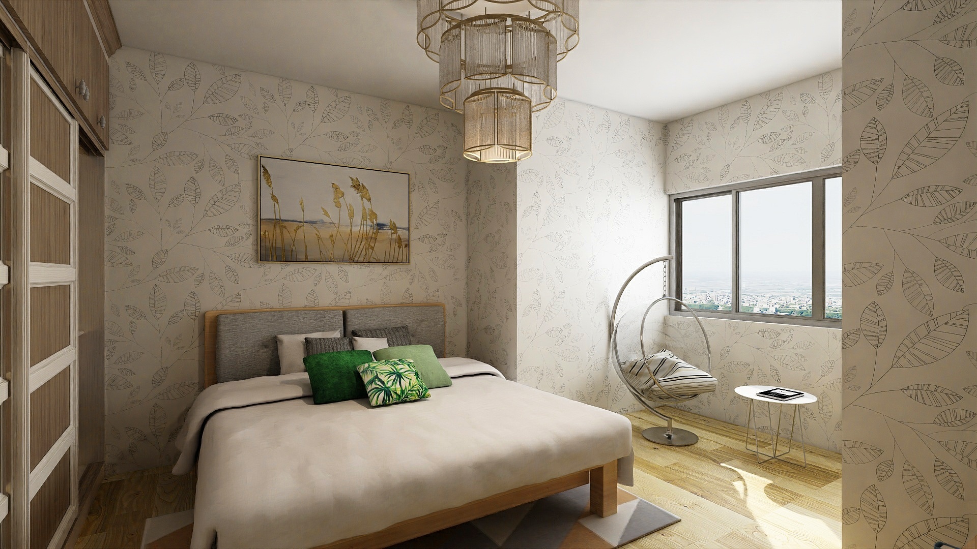 赵方方-枫丹国际公寓91.00㎡2号楼公寓户型2室2厅1卫1厨0329-1350-装修设计方案