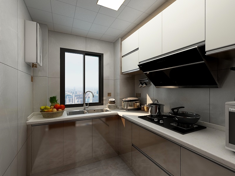 沐灶金丨何鸣-钟鼎悦城13-305丨张先生丨厨房-装修设计方案