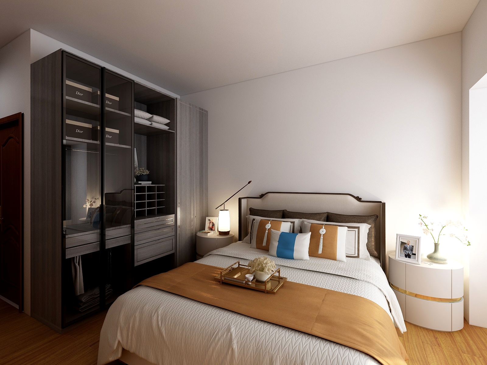 落日的夕辉-卧室-装修设计方案