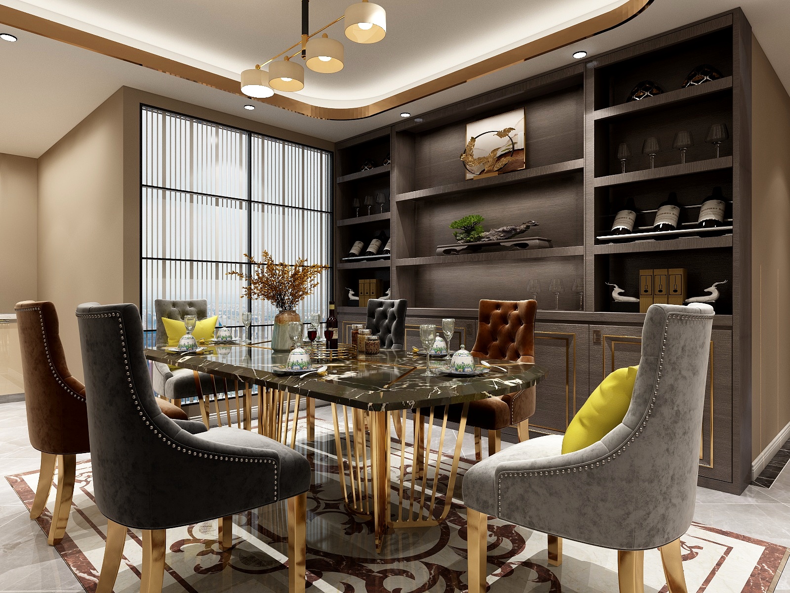 王加彩-中南世纪城南区-装修设计方案