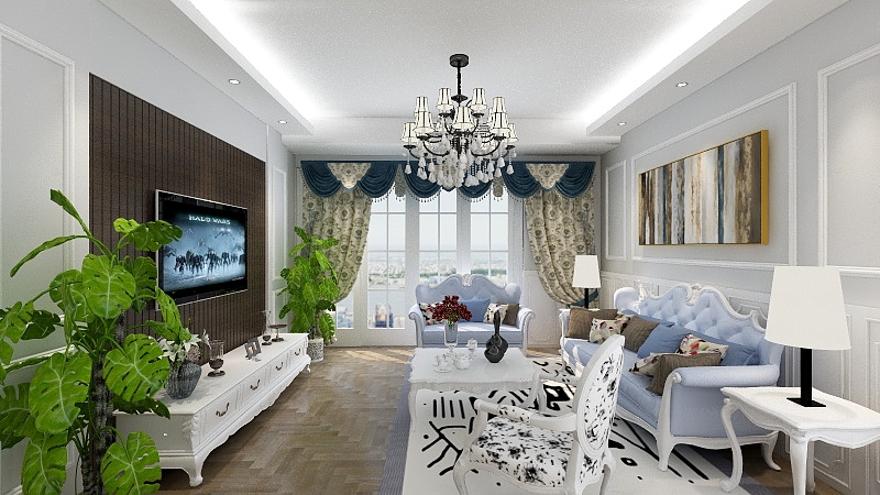 胥橘子-华府春城2-装修设计方案