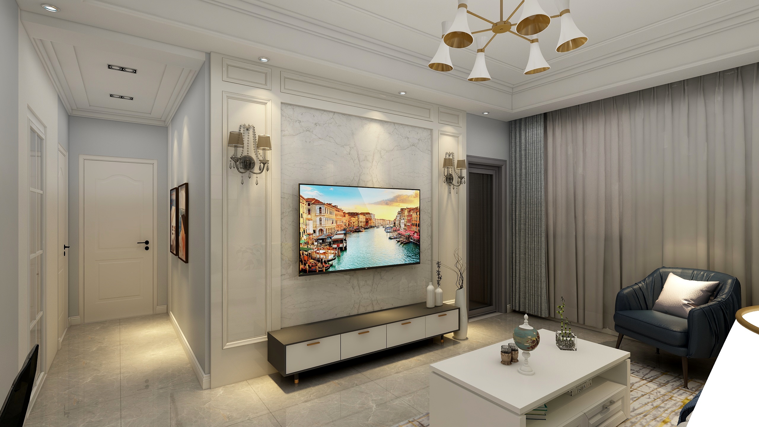 小輝同学-汉口国际百纳2-2705-装修设计方案